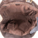 Gucci Monogram GG Canvas New Britt Web Hobo Shoulder Bag