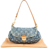 Louis Vuitton Monogram Denim Pleaty Handbag