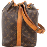 Louis Vuitton Monogram Canvas Sac Noé Petit Shoulder Bag