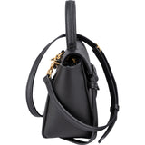 Celine Black Grained Calfskin Pico Mini Belt Handbag
