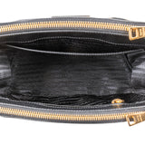 Prada Saffiano Leather Small Galleria Double ZIP Handbag
