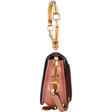 Chloé Pink Calfskin Nile Minaudière Bracelet Handbag