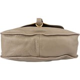Chloé Grained Calfskin Marcie Satchel Handbag