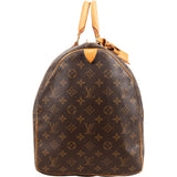 Louis Vuitton Monogram Canvas Keepall 55 Travel Bag