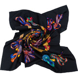 Hermès Les Rubans du Cheval Silk Carre 90 Scarf Tuch