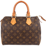 Louis Vuitton Monogram Canvas Speedy 25 Handbag