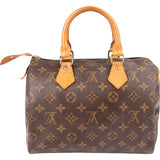 Louis Vuitton Monogram Canvas Speedy 25 Handbag