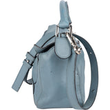 Loewe Blue Leather Puzzle Handbag
