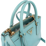 [🔄️B11 / F21] Prada Saffiano Leather Small Galleria Bag Handbag - vintageandkickz