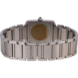 Cartier Silver Tone Tank Française 2301 Women Watch