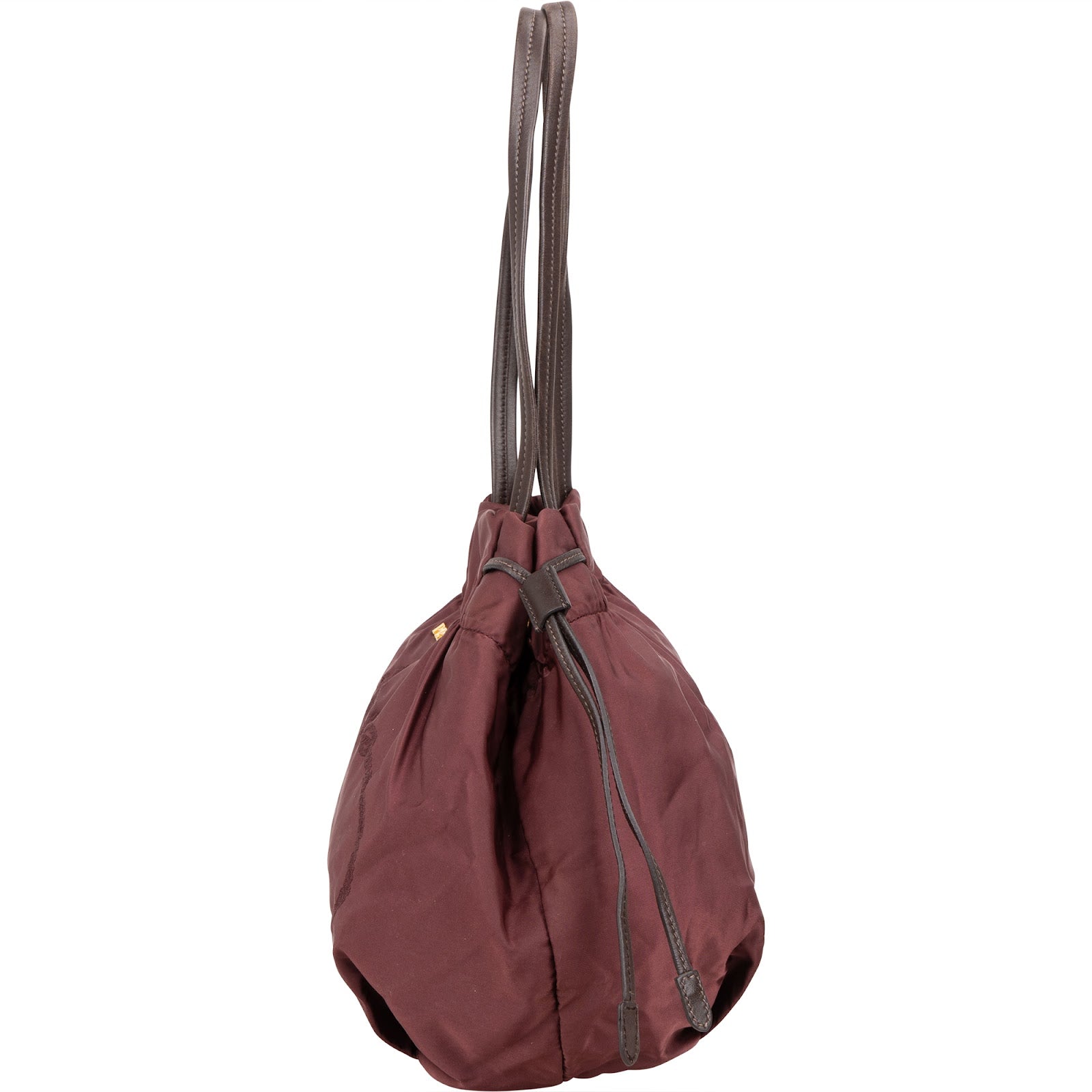 Prada Canapa Tessuto Drawstring Shoulder Bag - vintageandkickz