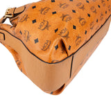 MCM Monogram Visetos Essential Drawstring Hobo Handbag