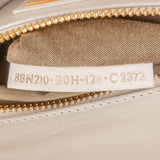 Fendi Limited Floral Embroidered Denim Peekaboo Handbag