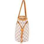 [🔄️B08 / F26] Louis Vuitton Monogram Damier Azur Canvas Neverfull MM Shoulder Bag - vintageandkickz