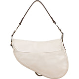 Christian Dior Grained Leather Saddle Shoulder Bag