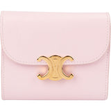 Celine Pink Leather Triomphe Wallet