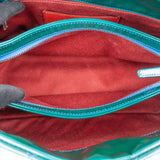 Chanel Quilted Patent Leather Mademoiselle Bowler Shoulder Bag
