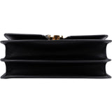 Burberry Calfskin Box Leather TB Crossbody Bag