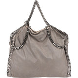 Stella McCartney Shaggy Falabella Fold Over Tote Hobo Shoulder Handbag