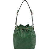 Louis Vuitton Green Epi Leather Sac Noé Petit Shoulder Bag