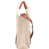 Chloé Canvas Small Woody Tote Handbag