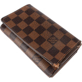 Louis Vuitton Monogram Damier Ebene Portefeuil-Trésor Compact Wallet