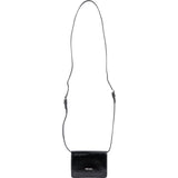 Prada Saffiano Vernice Leather Small Flap Crossbody Bag