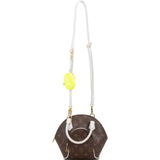 Louis Vuitton Monogram Canvas White Leather Limited Match Game On Ellipse BB Handbag