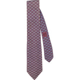 Hermès Patterned Silk Tie Krawatte