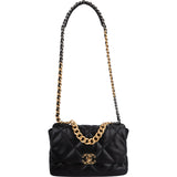 Chanel 19 Quilted Lambskin Chanel Single Flap Crossbody Bag