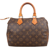 Louis Vuitton Monogram Canvas Speedy 25 Handbag
