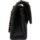 Chanel Quilted Lambskin Small Double Flap Shoulder Bag