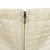 Chanel Cream Glittered Quilted Bustier Bandeau Top (FR38 / DE36)