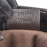 Gucci Monogram GG Canvas Sherry Line Web Stripe Hobo Shoulder Bag