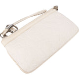 Gucci Guccissima Leather Horsebit Wristlet Pouch Bag