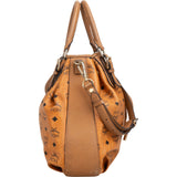MCM Monogram Visetos Essential Drawstring Tote Handbag