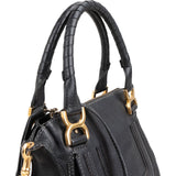 Chloé Grained Calfskin Marcie Small Satchel Handbag