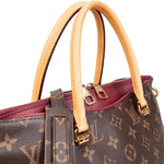Louis Vuitton Monogram Canvas Pallas MM Handbag - vintageandkickz