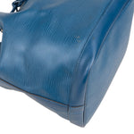 Louis Vuitton Bleu Epi Leather NM Sac Noé Petit Shoulder Bag - vintageandkickz