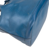 Louis Vuitton Bleu Epi Leather NM Sac Noé Petit Shoulder Bag - vintageandkickz