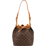 Louis Vuitton Monogram Canvas Sac Noé Petit Shoulder Bag