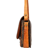 [🔄️B14 / F31] Louis Vuitton Monogram Canvas Cartouchiere PM Crossbody Bag - vintageandkickz