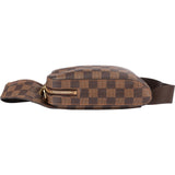 [🔄️B18 / F74] Louis Vuitton Monogram Damier Ebene Canvas Geronimos Crossbody Bag - vintageandkickz