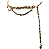 Chanel Gold Tone Belly Chain