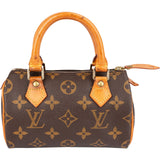 Louis Vuitton Monogram Canvas Mini Speedy Handbag