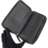 Gucci Monogram GG Marmont Matelassé Zip Around Organizer Wallet