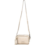 Valentino Garavani Rockstud Woven Camera Crossbody Bag
