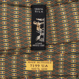 Hermès H Pattern Silk Tie Krawatte