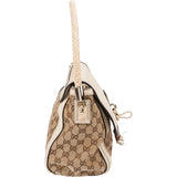 Gucci Monogram GG Canvas Bella Flap Shoulder Bag