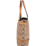 Coach Monogram Signature Canvas Tote Handbag